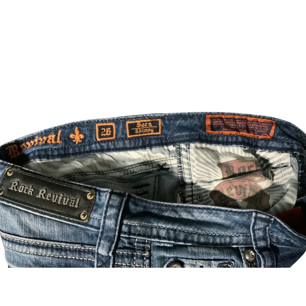 Rock Revival Sora Skinny‎ size 26 - Picture 6 of 16